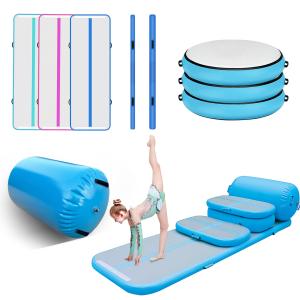 Buy cheap Adjustable Air Roller Inflatable mat, gymnastics mat, Fitness Yoga Roller For Men And Women, Leg And Back Rollers For Muscles, Recovery Muscle Rollers For Home, Gym, Or Travel, Muscle Recovery Tools product