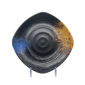 Buy cheap 8.8'' Custom Melamine Dinner Plates Square Dinnerware Anti Scratch from wholesalers