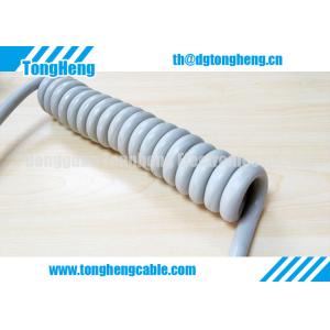 Buy cheap Oil Immune Advanced Crane Motor TPU Coiled Cable from wholesalers