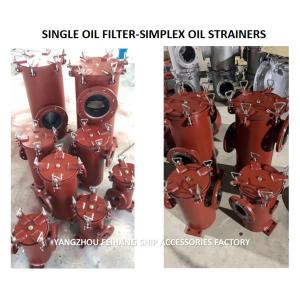 Buy cheap SINGLE OIL FILTER-SIMPLEX OIL STRAINERS BODY - CAST IRON FILTER CARTRIDGE - STAINLESS STEEL from wholesalers