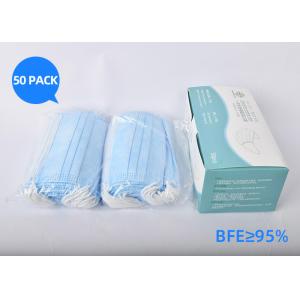 Buy cheap Antibacterial Disposable Facial Mask High Breathability OEM ODM Available from wholesalers