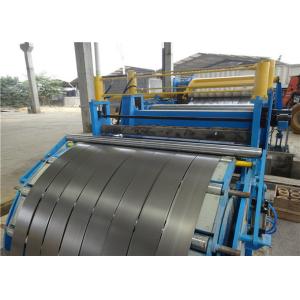 Width 600-2000mm Gi Steel Coil Slitting Machine High Speed Slitting Line