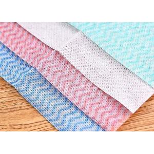 Buy cheap Breathable Spunlace Nonwoven Fabric Custom Pattern For Disposable Wipes from wholesalers