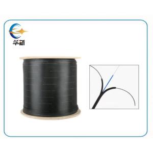 China GJXH FTTH DROP CABLE LSZH Flame Retardant Steel Wire Strengthened Indoor Bend Insensitive on sale