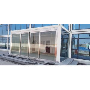 Prefabricated Detachable Container House With Steel Door And Plastic Steel