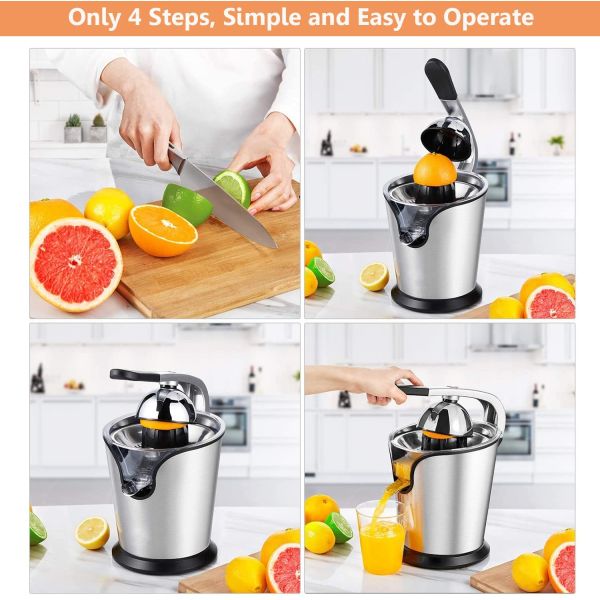 25W 40W Citrus Juicer Electric Orange Juicer Machine