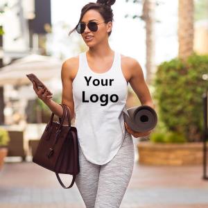 Buy cheap [Free Sample] Women Tank Top Apparel Design Services Slight Customize from wholesalers