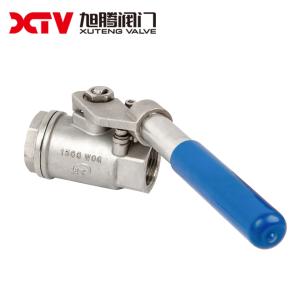 Spring Return Handle TQ11F-1500WOG 2PC Ball Valve with CE/ISO9001 Certification