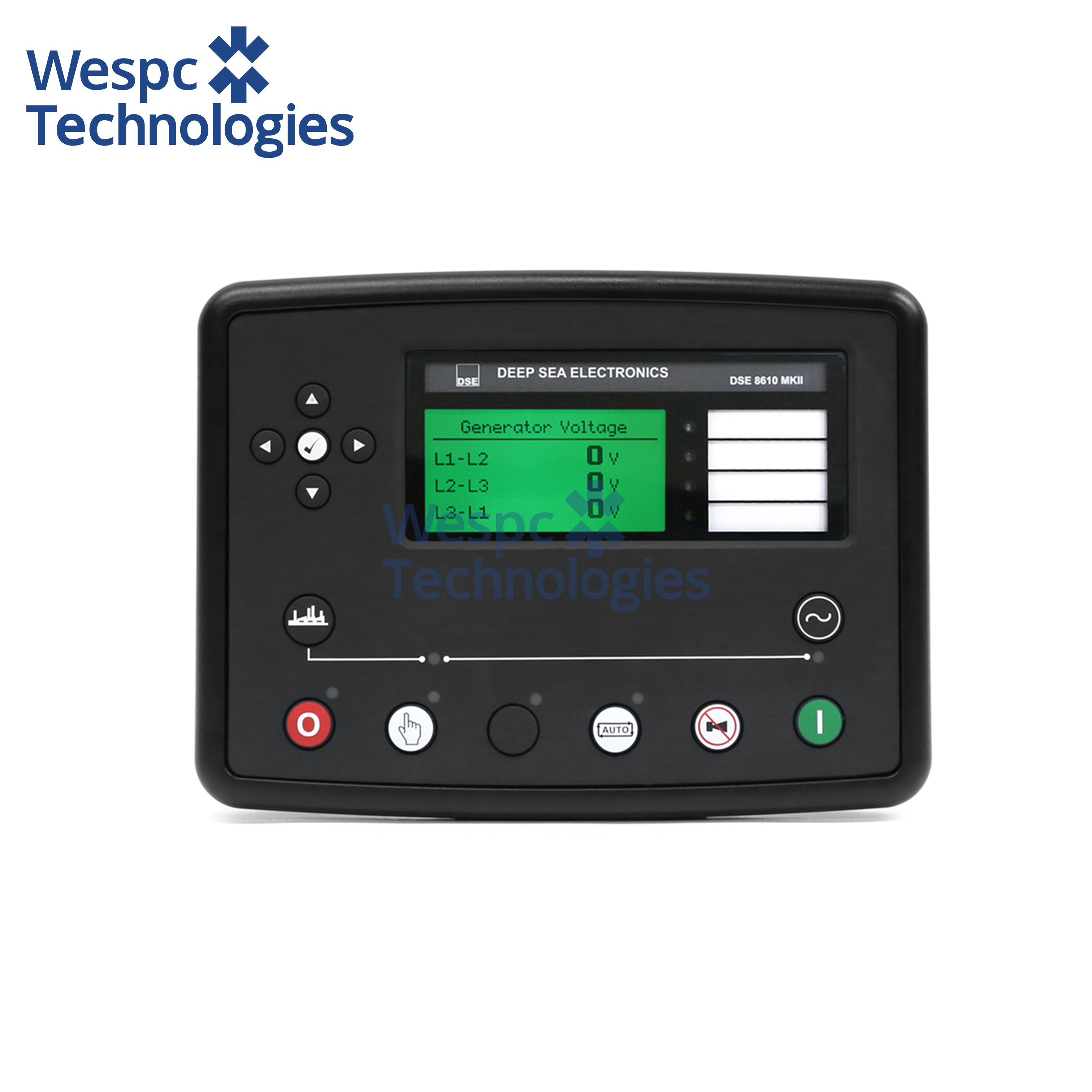 Buy cheap WESPC DSE8610 MKII Synchronizing and Load Sharing Control Panel for Diesel Engines from wholesalers