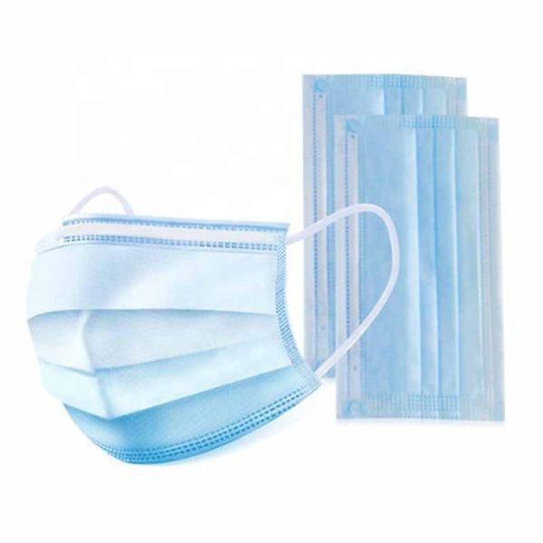 Buy cheap Excellent Filtration Disposable Earloop Face Mask , 3 Layer Face Mask from wholesalers