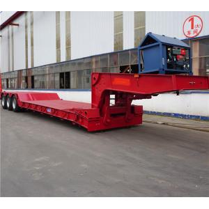China Gooseneck Lowbed Trailer | Strong Structure & Easy Loading on sale
