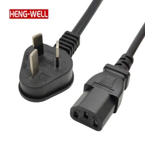 Buy cheap HENG-WELL 3 Pin Stripped Power Cord 0.61m/2.5m with C13/C5 Angle Plug for Laptop/Printer & Consumer Electronics from wholesalers