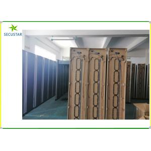 Infrared Sensor Metal Walk Through Gate 18 Detection Zones Alarm In Hospital