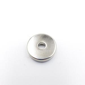 Permanent Neodymium Magnet Countersunk Hole Ring N52 Grade With Screw