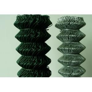 Buy cheap Professional Chain Link Fence cyclone wire fence roll 1.22m x 25m standard roll color green from wholesalers