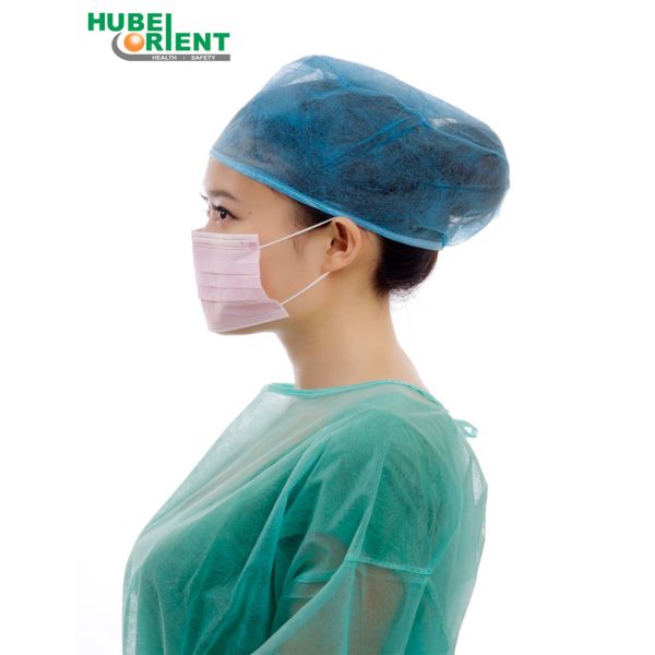 Quality Single Use Breathable Nonwoven Face Mask With Elastic Earloop for sale