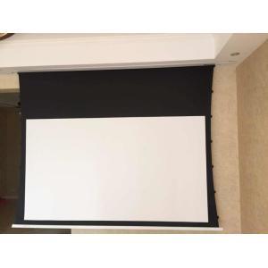 Buy cheap RoHS 100" Tab Tensioned Motorized Screen For Home Theater from wholesalers