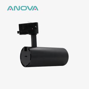 2700K 4000K 6000K Dimmable LED Track Lighting 3CCT Black Single Spotlight