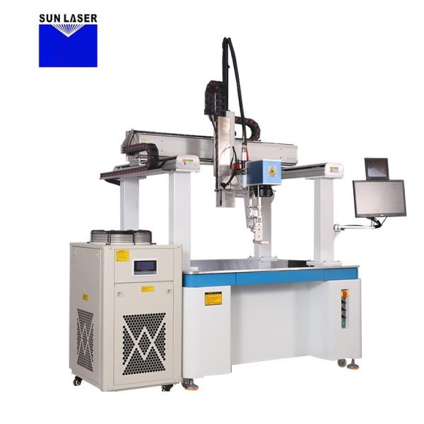 Quality MAX Chuangxin Laser Continuous Fiber 18650 Lithium Battery Laser Welding Machine for sale