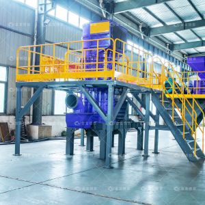 China Automatic Carbon Black Tire Pyrolysis Steel Wire Separator with ≥98% Recovery Rate and Tire Wire Cleaning Machine on sale