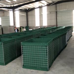 Buy cheap Shooting Club Galvanized Defensive Military Barrier Stackable As Shooting Range Construction from wholesalers