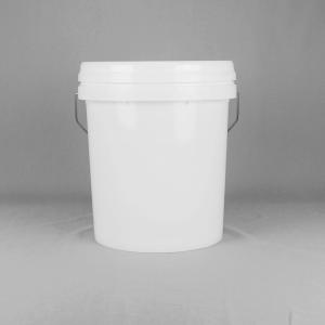 Buy cheap 14L Polypropylene Empty Fertilizer Bucket Plastic Beach Bucket Stackable from wholesalers