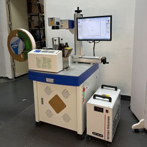 Buy cheap Pipeline Specific Fiber Laser Marking Machine with 0.01mm High-precision and Dynamic Follow Marking for Continuous Production from wholesalers