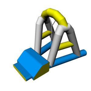 Buy cheap Floating Inflatable Water Park Games 0.9mm PVC Tarpaulin Material from wholesalers