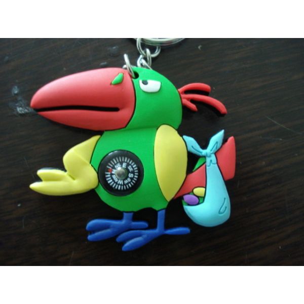 Cheap fashion rubber keychain, Wholesale custom soft keychain, Custom pvc