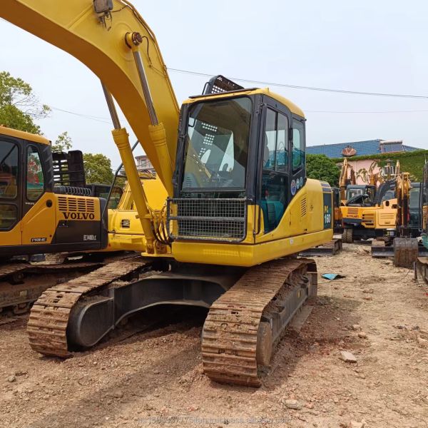 Used Excavator Komatsu PC160 16 Ton Crawler Excavator with Original Hydraulic Cylinder