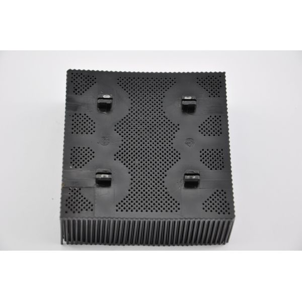 92911001 Bristle 1.6" Poly - Square Foot - Black pp/nylon is a part of the