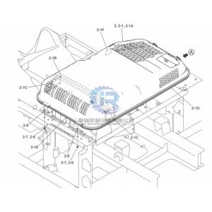 Buy cheap LC21C00024F1 Guard Install Excavator Protection Parts For skSK330-8 SK350LC-8 from wholesalers