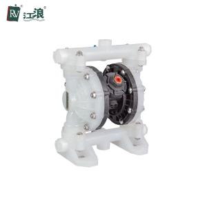 Plastic Double Diaphragm Pump For Acid Alkali Pneumatic 1/2"