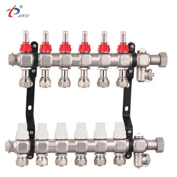 Quality Customized 1.6mpa 12 Loop CE Radiant Manifold for sale