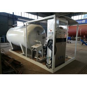 Buy cheap 5mt Lpg Skid Station LPG Gas Storage Tank Cylinder Filling With Dispenser Machine from wholesalers