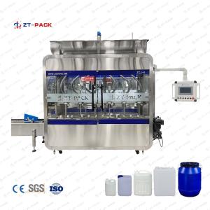 Buy cheap 1l Edible Oil Filling Line Ss316 Piston Liquid Bottling Equipment from wholesalers