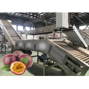 Buy cheap CE Syrup SS304 25T/H 380V Passion Fruit Juice Machine from wholesalers