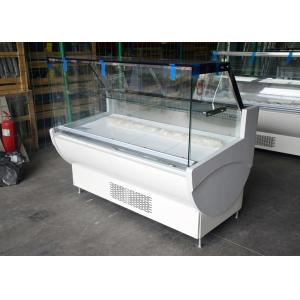 Buy cheap 2m Slimline Delicatessen Refrigerated Serve Over Counter Fan Cooling product