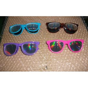Buy cheap diffraction 3d fireworks glasses flip style CE FCC RoHS from wholesalers