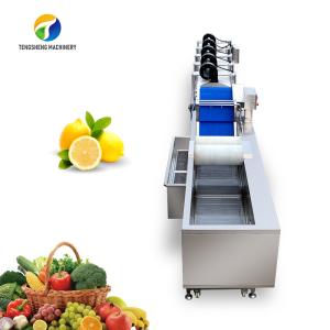 Buy cheap Customized Driven Pesticide Exclude Vegetable Processing Line , Centrifuging product