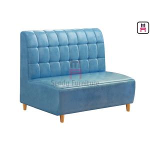 Buy cheap 3.5feet 0.8cbm Upholstered Booth Seating Sqaured Stitching Back from wholesalers