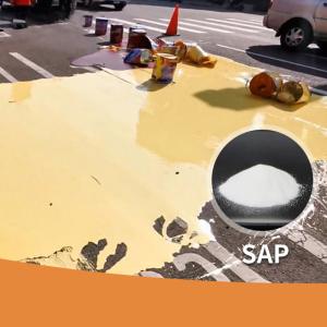 Liquid Waste Solidification Super Absorbent Polymer Odor Control Liquid Waste