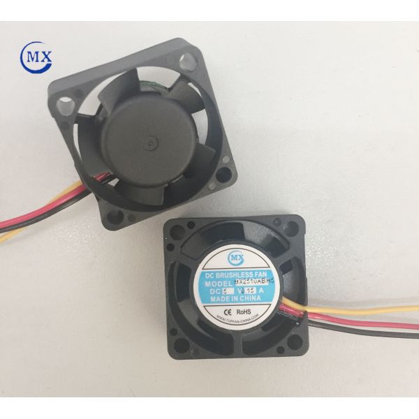 Quality Ball Bearing Dc Axial Fans , Brushless 25mm Micro Cooling Fan For Sensor Electronic Equipment for sale