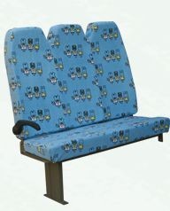 Buy cheap Ergonomic Back  Charter Bus Seats Excellent Elasticity Standard Headrest from wholesalers