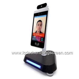 Buy cheap School IP65 infrared temperature sense face recognition Abnormal Temperature Alarm liquid wash hand sanitizer dispenser from wholesalers