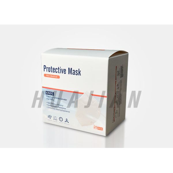 Quality Built In Civilian Earloop KN95 Mask Good For Smoke for sale