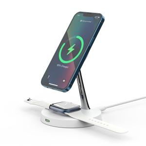 Buy cheap T269C 4 In 1 Mulit-Function Fast Wireless Charger With Night Light Support Apple Watch 30w Intelligent Charger from wholesalers