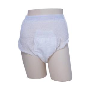 Plain Woven Incontinence Extra Absorbent Pull Ups For Adults White Or Customized