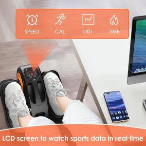 Buy cheap Under Desk Elliptical Machines for Home Use Seated Elliptical Leg Exerciser Portable Under Desk Bike Pedal Exerciser for Seniors from wholesalers