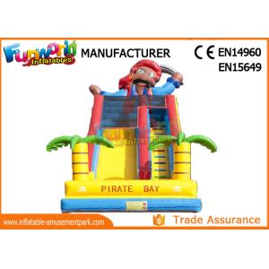 Buy cheap Excting Inflatable Dry Slide , Combo Game Inflatable Pirate Slide from wholesalers